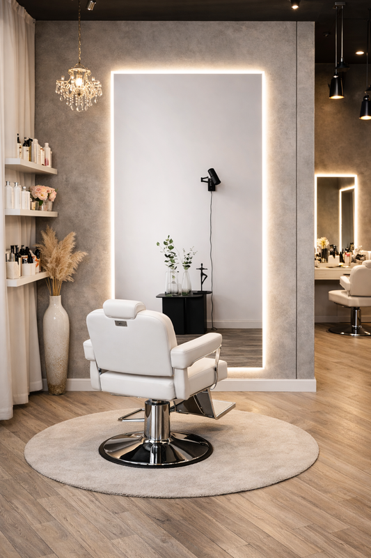 Oglinda LED Hol Premium 70×180 cm, Touch, 3 Tipuri Lumina – Calda, Rece, Naturala