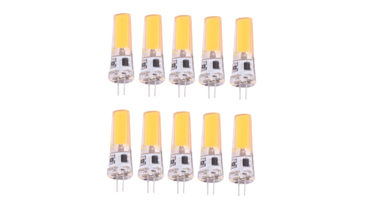 Set 10 x Becuri LED RFAN, G4, Lumina Rece, 6000K, 5W, 12V