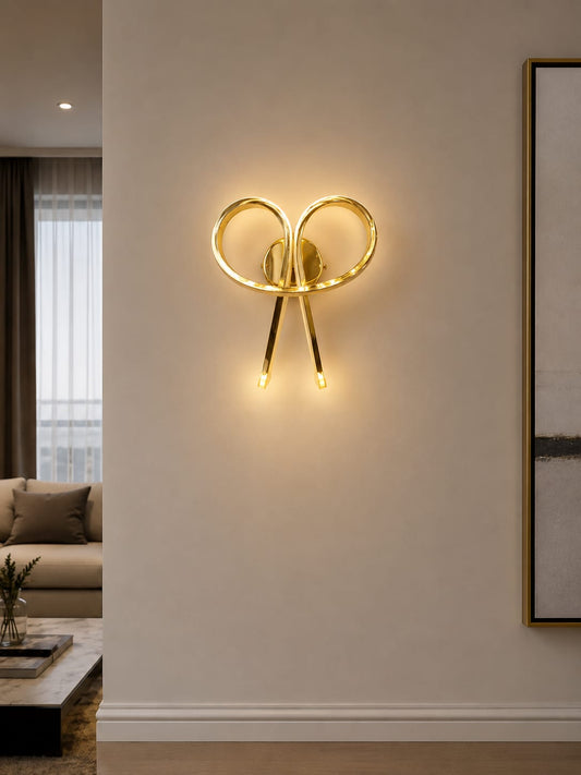 Aplica LED RFAN, Model B811G, 3 Tipuri De Lumina, 34W, Auriu
