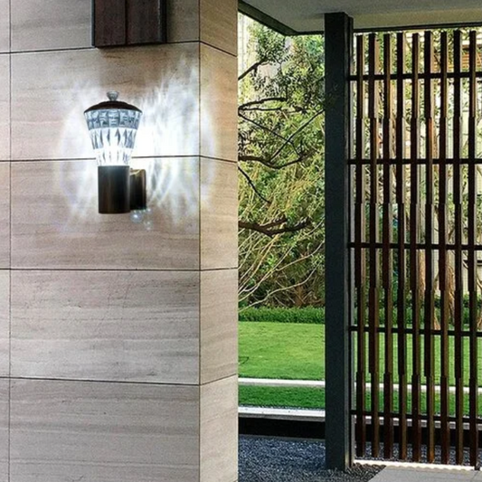 Aplica Exterior, E208016, Material Aluminiu, IP65, 1 X E27, Auriu