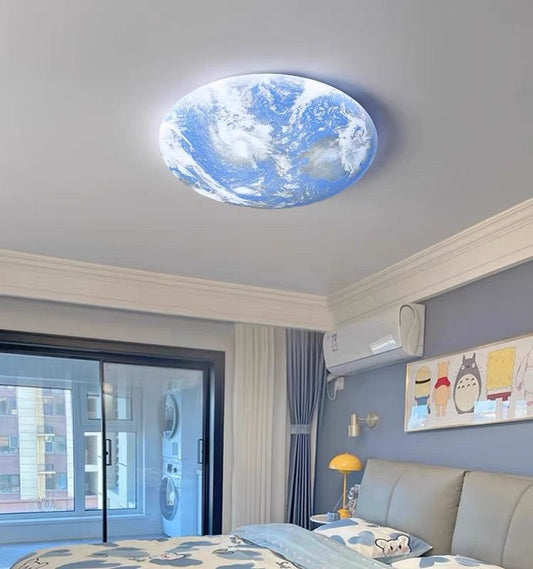 Plafoniera LED RFAN, Model Pamant, 96W, Trei Tipuri De Lumina