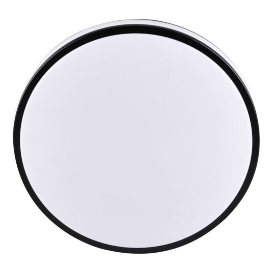 Plafoniera LED RFAN, Rotunda, CCT, 40W, 3 Tipuri De Lumina, Negru