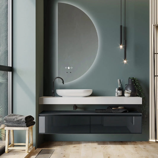 Oglinda de baie Half Moon, 9135-50