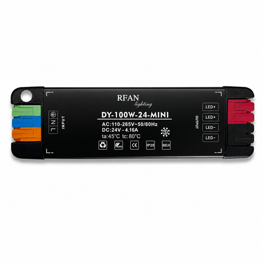 Transformator De Tensiune RFAN, Mini, 100W, 24V, 4.16A