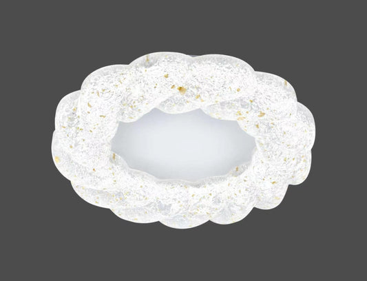 Lustra LED RFAN, Model R9191/500, Cu Telecomanda, 3 Tipuri De Lumina, Intensitate Reglabila, 160W, Alb