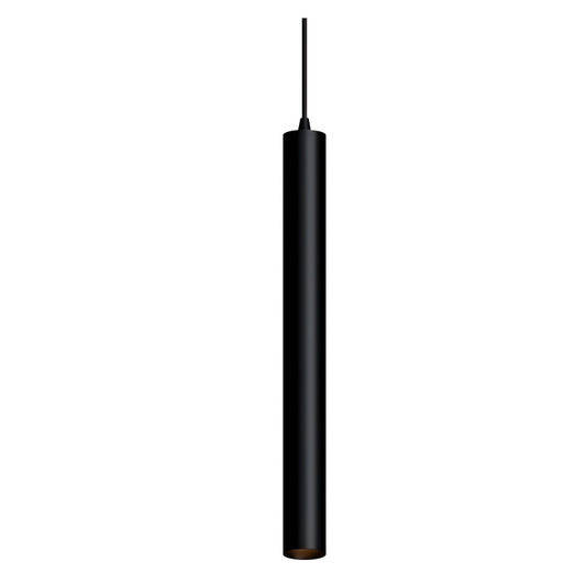 Pendul LED Sina Magnetica Incastrata, Lumina Calda, 7W, Negru