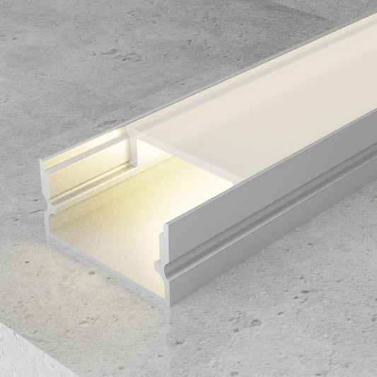 Profil LED Aplicat, 20 X 10 , Lungime 2m, Aluminiu