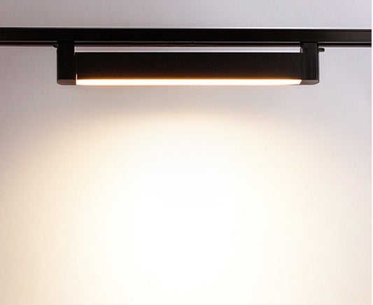 Proiector LED RFAN, Tip Banda, 30W, 4000K Lumina Neutra, Directionabil Pe Sina Monofazata, Negru