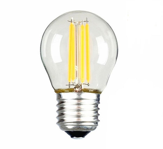 Bec LED RFAN, E27, Lumina Calda, 3000K, 6W, Transparent