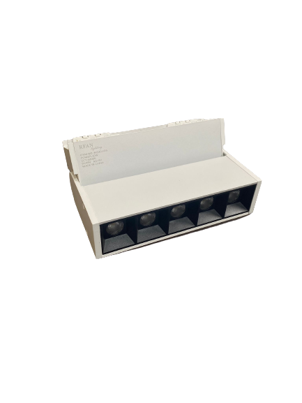 Grila LED Reglabila, Sina Magnetica Aplicata Slim, Lumina Neutra, 10W, Alb, Model MS30-FD5