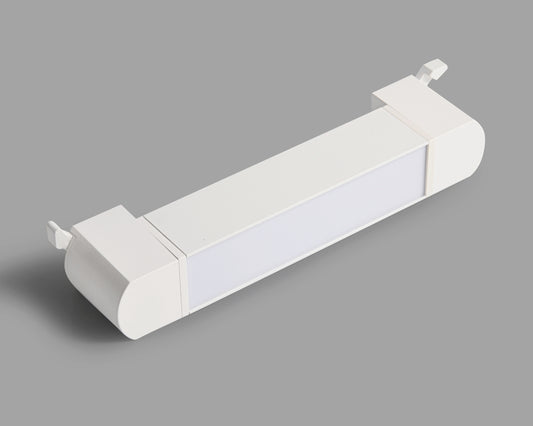 Proiector LED RFAN, Tip Banda, 20W, 4000K Lumina Neutra, Directionabil Pe Sina Monofazata, Alb