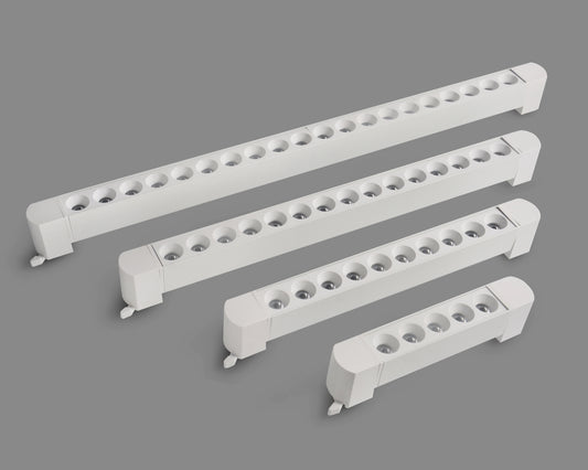 Proiector LED RFAN, Tip Grila, 30W, 4000K Lumina Neutra, Directionabil Pe Sina Monofazata, Alb