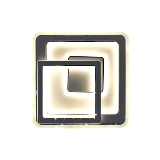 Lustra LED RFAN, Model 8098-1, 3 Tipuri de Lumina, 36W, Alb