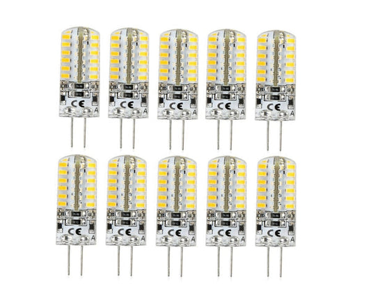 Set 10 x Becuri LED RFAN, G4, Lumina Rece, 6000K, 5W, 12V