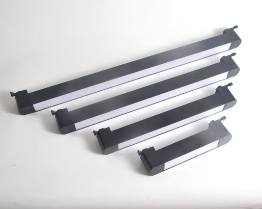 Proiector LED RFAN, Tip Banda, 20W, 4000K Lumina Neutra, Directionabil Pe Sina Monofazata, Negru