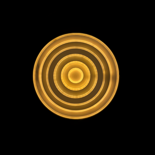 Lustra LED RFAN, Model 6527-2, 3 Tipuri de Lumina, 60W, Alb