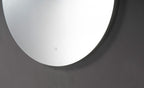 Oglinda LED Rotunda Premium 100×100 cm, Lumina Spate, 3 Tipuri de Lumina – Calda, Rece, Neutra
