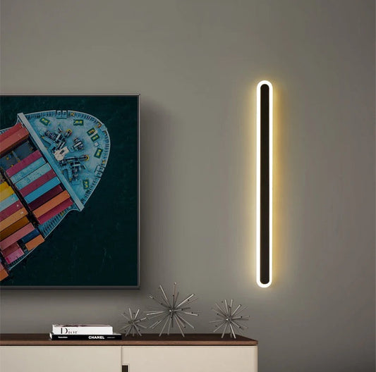 Aplica LED RFAN, Model B108/80, 3 Tipuri De Lumina, 30W, Negru