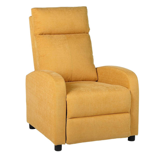 Fotoliu Recliner Premium, Confort Maxim, Design Elegant, Galben