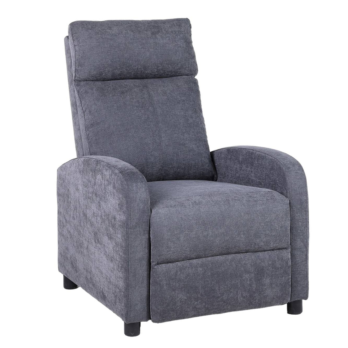 Fotoliu Recliner Premium, Confort Maxim, Design Elegant, Gri Inchis