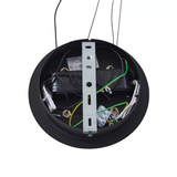 Pendul RFAN, Model 602-12, Cu 12 Abajururi, 12 x G9, Inaltime Reglabila, Auriu/Negru