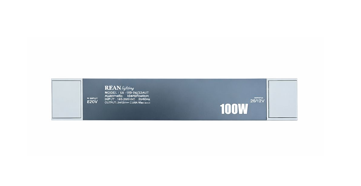 Transformator De Tensiune RFAN, Special Pentru Benzi LED, 100W, 12-24V, Auto-Comutare