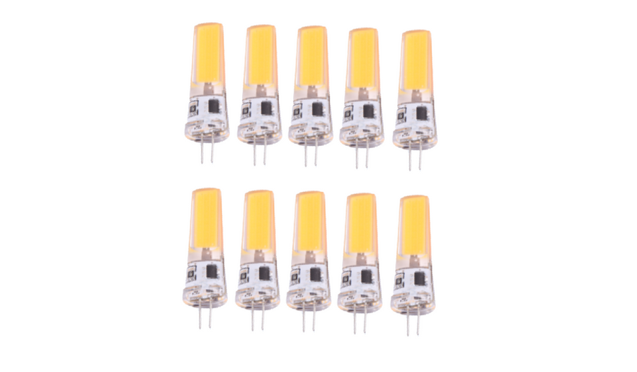 Set 10 x Becuri LED RFAN, G4, Lumina Rece, 6000K, 5W, 12V