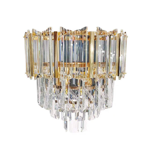 Aplica RFAN, Model 62109/2W, Textura Cristal, Metal, 2 X E14, Auriu