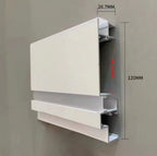 Profil LED Aplicat, Lungime 3m, Aluminiu, Alb