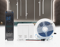 KIT Banda LED Digitala RFAN, Lumina Rosie, 10m, 12W/M, 24V, Transformator 200W, Controler