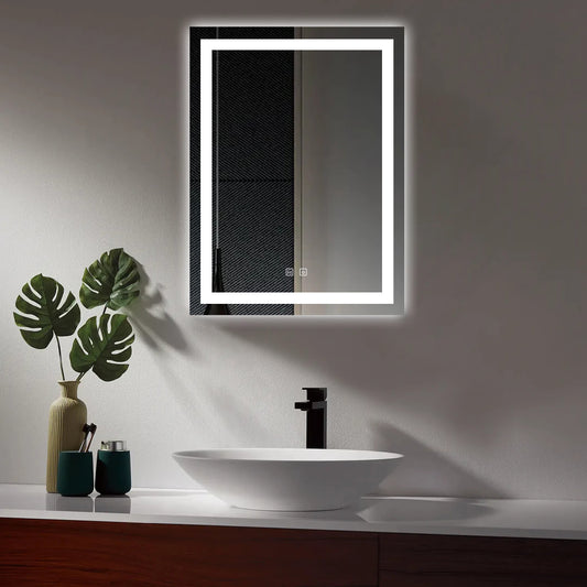 Oglinda LED si Touch, cu Functie Dezburire, 60 x 80 cm, Smack