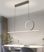 Pendul RFAN, Model 5102, Cu Telecomanda, 3 Tipuri De Lumina, Inaltime Reglabila, 116W, Gri