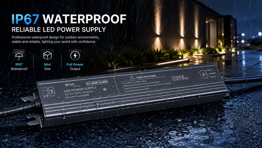 Transformator De Tensiune RFAN, Pentru Exterior, IP67, 200W, 24V, 8.3A