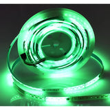 KIT Banda LED Digitala RFAN, Lumina Verde, 10m, 12W/M, 24V, Transformator 200W, Controler