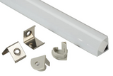 Profil LED Aplicat Pe Colt, 90 Grade, Lungime 3m, Aluminiu