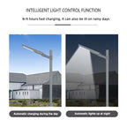 Proiector LED Stradal, Cu Telecomanda, Rezistent la Apa IP65, cu Panou Solar, 400W, YC-LH002