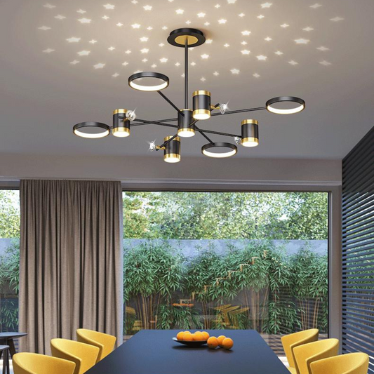 Lustra LED cu Telecomanda