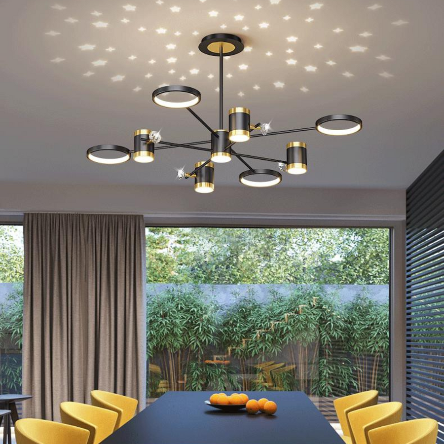 Lustra LED cu Telecomanda