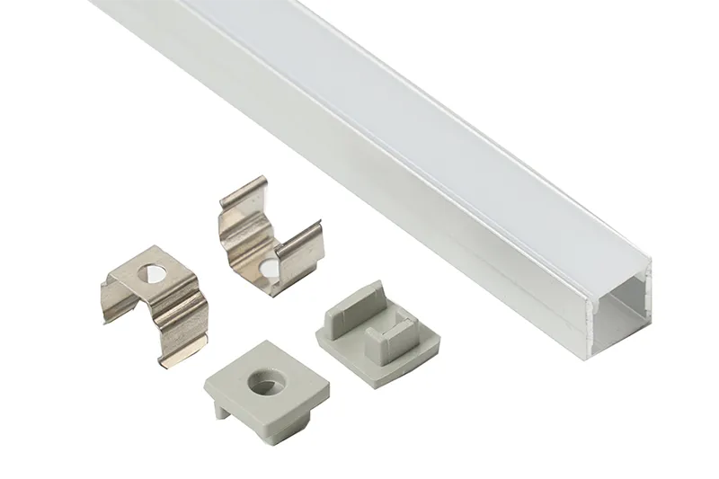 Profil LED Aplicat, 12 x 10, Lungime 2m, Aluminiu