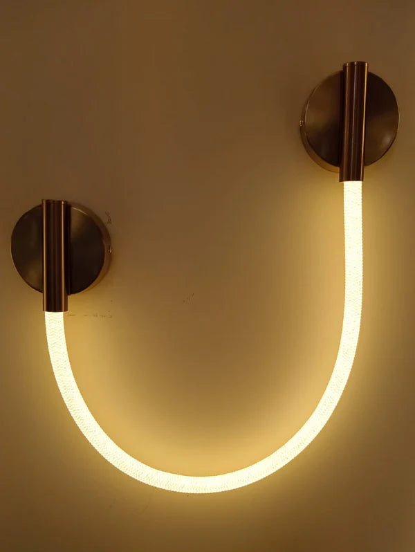 Aplica LED RFAN, Model R9158/1, 3 Tipuri De Lumina, 13W, Auriu/Alb