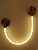 Aplica LED RFAN, Model R9158/1, 3 Tipuri De Lumina, 13W, Auriu/Alb