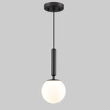 Pendul RFAN, Model ZM84, cu Abajur, 1 X E27, Inaltime Reglabila, Negru