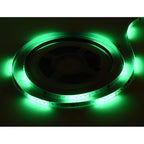 KIT Banda LED Digitala RFAN, Lumina Verde, 10m, 12W/M, 24V, Transformator 200W, Controler