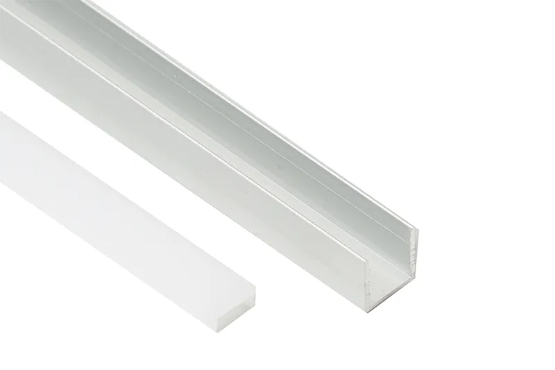 Profil LED Aplicat, 10 x 10, Lungime 2m, Aluminiu