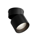 Spot LED RFAN, Aplicat, Orientabil, Lumina Clada, 3000K, 10W, Negru
