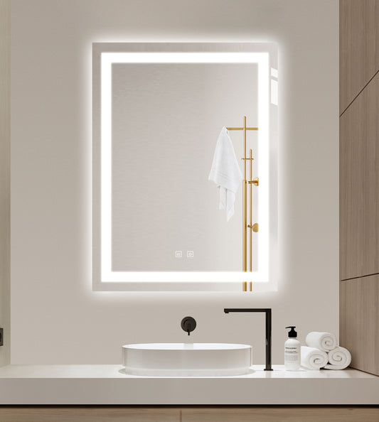 Oglinda LED si Touch, cu Functie Dezburire, 60 x 80 cm, Smack