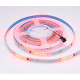 KIT Banda LED Digitala RFAN, Lumina Rosie, 10m, 12W/M, 24V, Transformator 200W, Controler