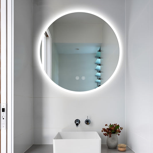 Oglinda LED Si Touch, 50 X 50 Cm, Cu Functie Dezaburire, Smack