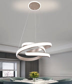 Pendul RFAN, Model 5005, Cu Telecomanda, 3 Tipuri De Lumina, Inaltime Reglabila, 262W, Gri