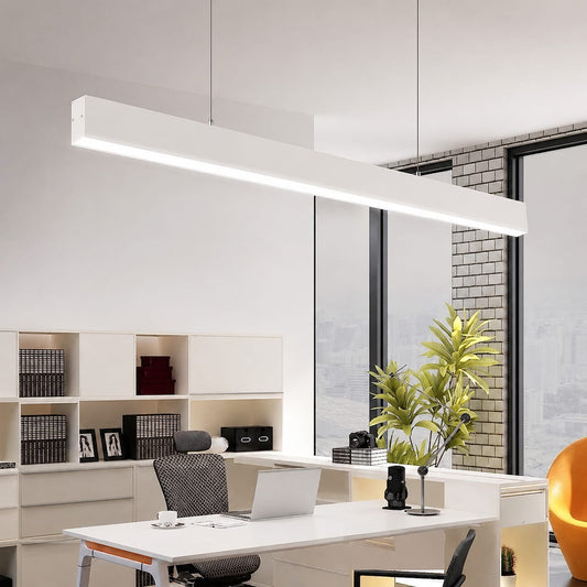 Corp LED Liniar RFAN, Interconectabil, Suspendat, 3 Tipuri De Lumina, 50W